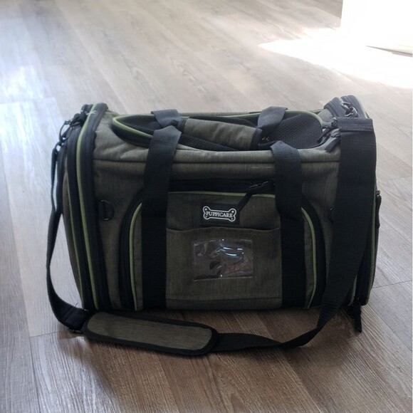 dog carrier Puppycare deluxe pet carrier with hand and shoulder straps - Picture 2 of 16